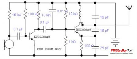 Схема - очень простого жучка