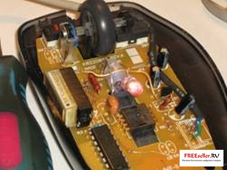 Изготовление самодельной подсветки для мыши