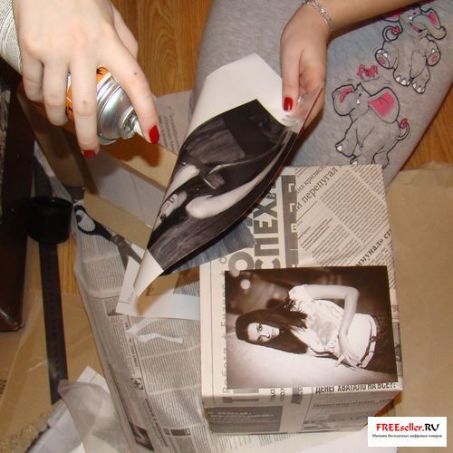 Изготовление красивой коробки для CD дисков своими руками.