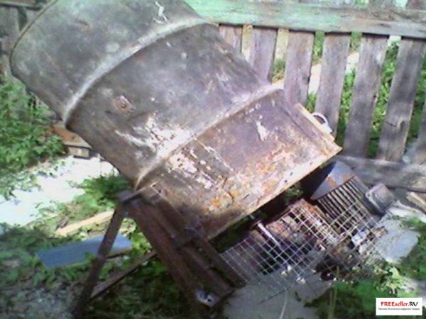 Бетономешалка из бочки своими руками