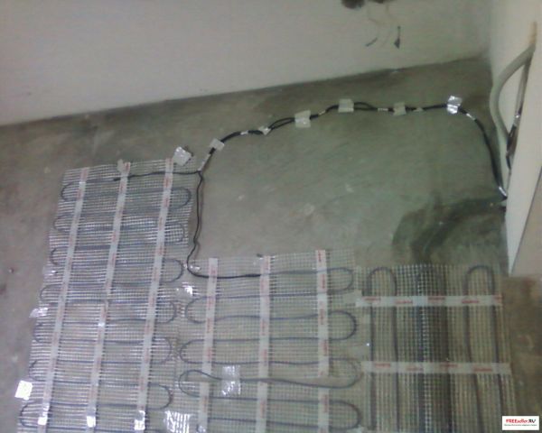 Монтаж электрического теплого пола своими руками. Укладка матов