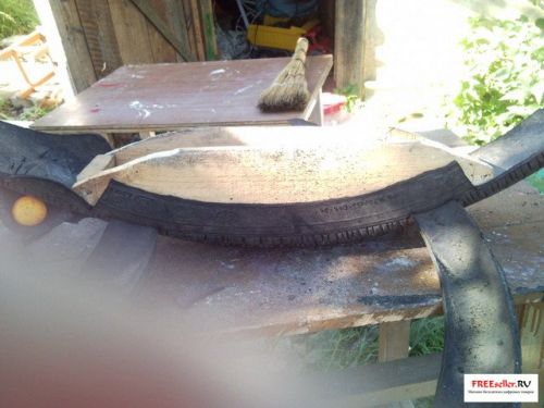 Изготовление самодельного крокодила из шин