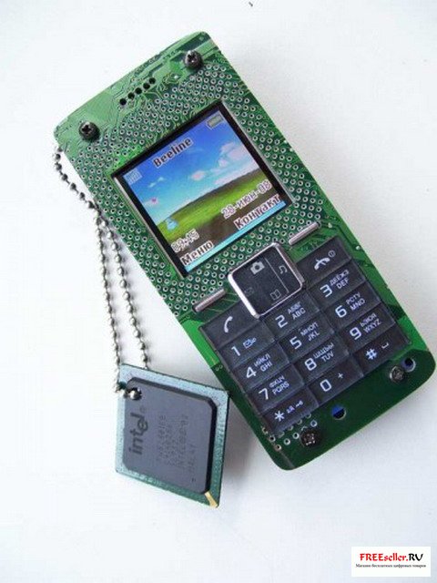 Брелок из процессора своими руками