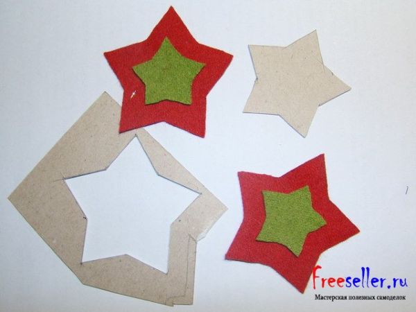 Изготовление елочной игрушки Звездочка своими руками
