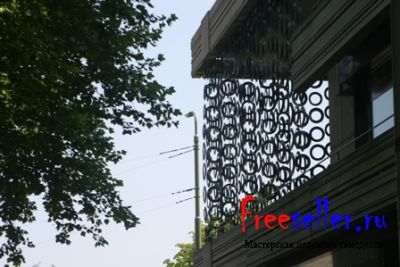 Поделки из шин. Занавески из шин своими руками.