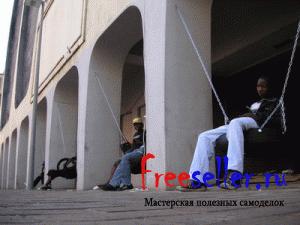 Качели из шин своими руками. поделки из покрышек.