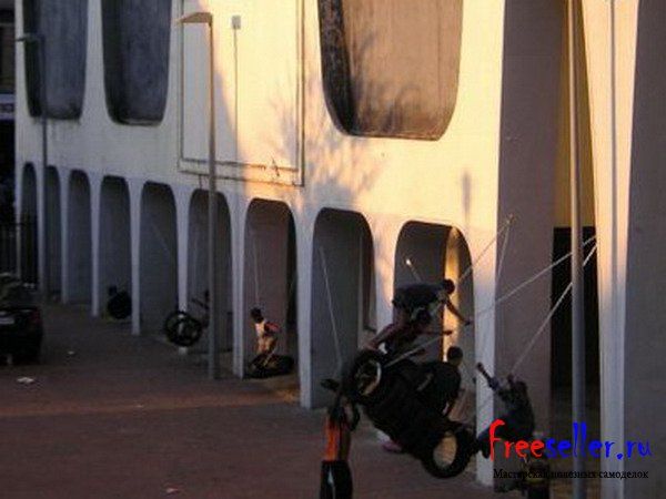 Качели из покрышек из шин своими руками.