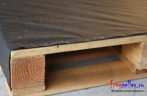 Изготовление цветочницы из поддонов своими руками