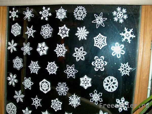 Снежинка из бумаги своими руками. Схемы для вырезания снежинок