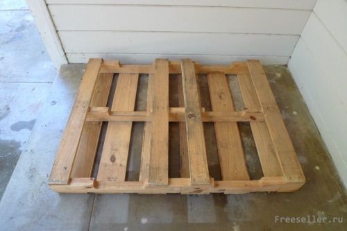 Изготовление вело парковки из поддонов