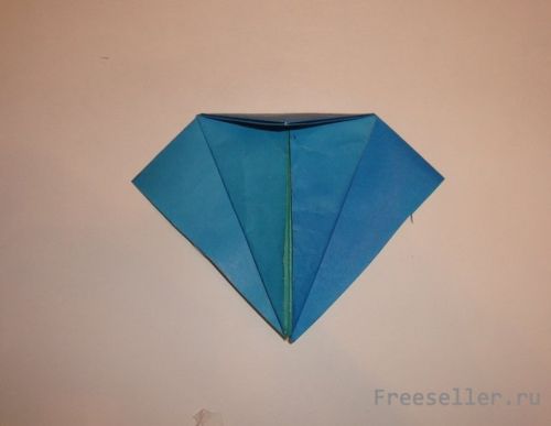 Изготовление морской звезды в оригами