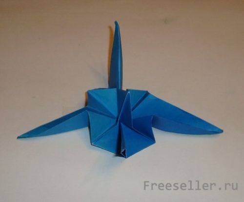 Как сделать морскую звезду в технике Оригами.