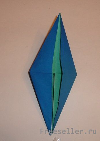 Изготовление морской звезды в оригами