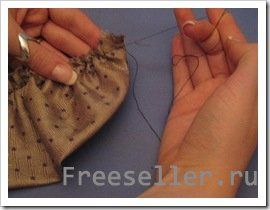 Изготовление тканевой броши своими руками.