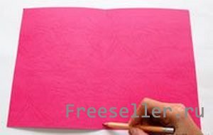 Поздравительная открытка в форме сердца