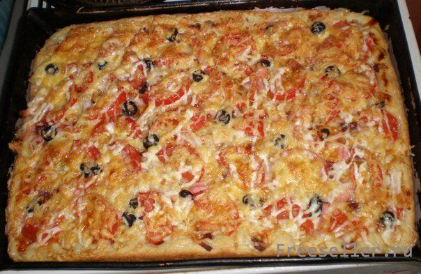 Пицца рецепты в домашних условиях в духовке температура