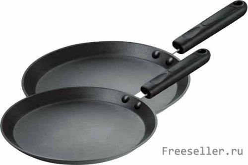 Что женщине необходимо иметь на кухне. Сковородки.