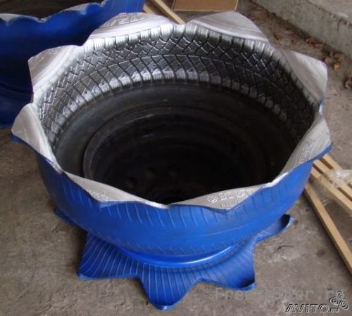 Поделки из покрышек. Цветочница из шин своими руками.