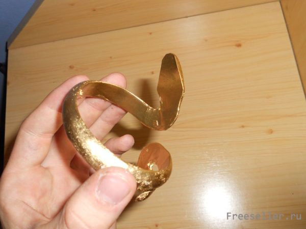 Изготовление браслета в виде змеи