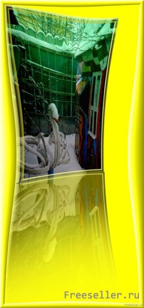 Лебеди из покрышек