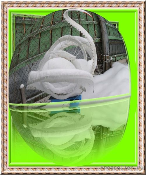 Лебеди из покрышек. Поделки из шин.