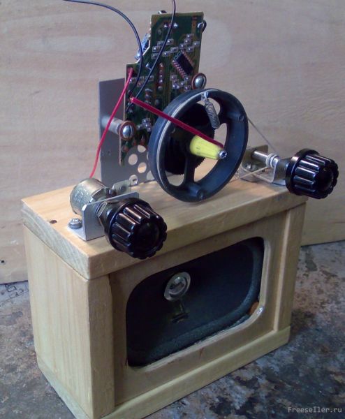 Изготовление радиоприемника в ретро стиле своими руками - Механизм Варньера