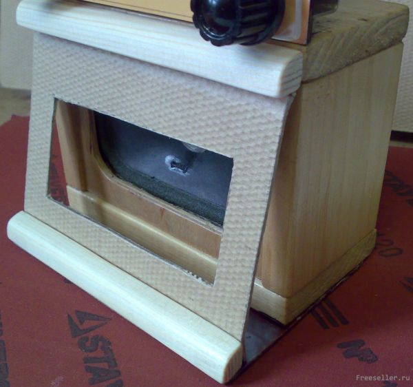 Изготовление радиоприемника в ретро стиле своими руками - акустическая фальшпанель