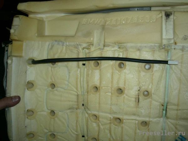 Установка подогрева сидений своими руками BMW E39