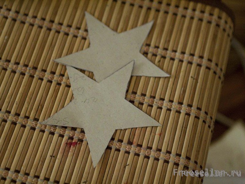 Изготовление объемной звезды