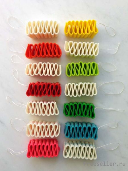 Елочные игрушки из фетра своими руками.