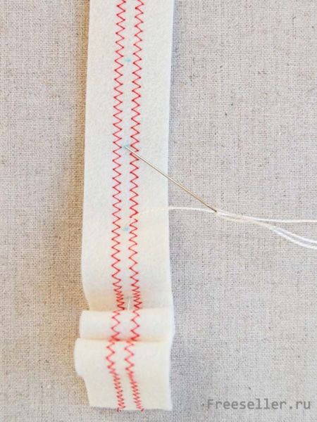 Изготовление елочных игрушек из фетра своими руками.