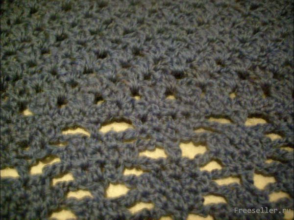 Вяжем ажурный объёмный шарф-снуд своими руками.