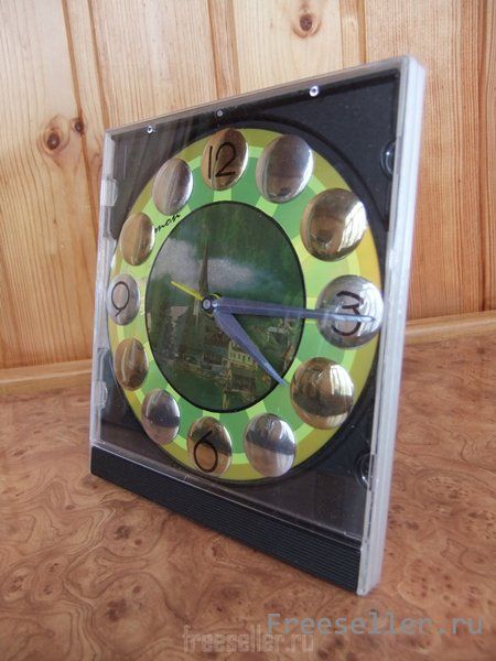 Самодельные часы на CD диске