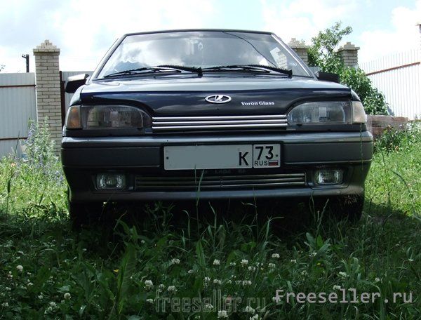 Защитные решетки для ВАЗ-2114 (13,15) своими руками