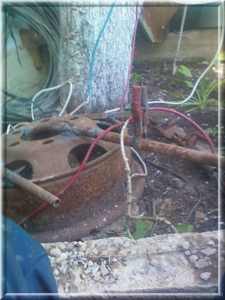 Изготовление черепахи из шин своими руками.