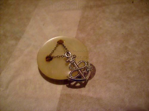 Брошь-клипса из заколки для волос своими руками.