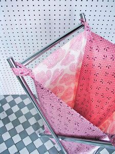 Самодельная корзина для белья