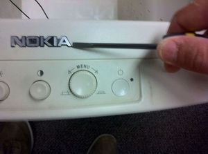 Изготовление клумбы из старого монитора