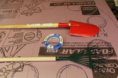 Изготовление клумбы палитры своими руками