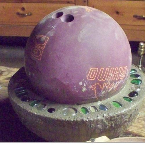 Изготовление бетонной клумбы в виде шара своими руками