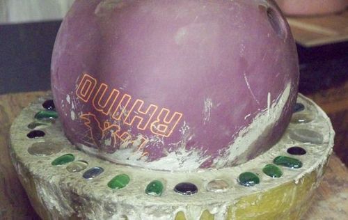 Изготовление бетонной клумбы в виде шара своими руками