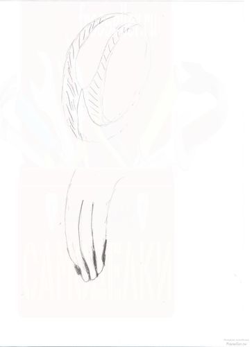 Схема для вырезания покрышки при изготовлении Змей горыныча