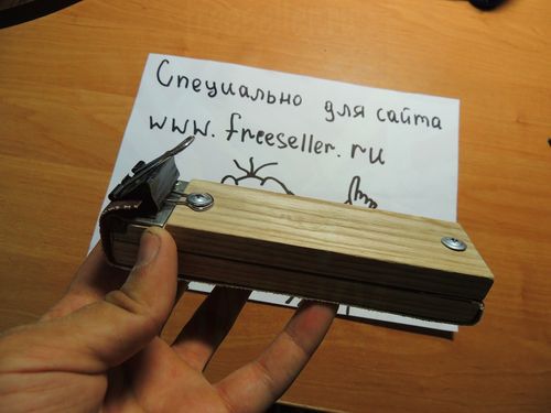 Держатель наждачной бумаги своими руками