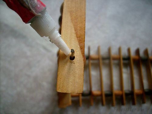 Изготовление полочки держателя для прищепок