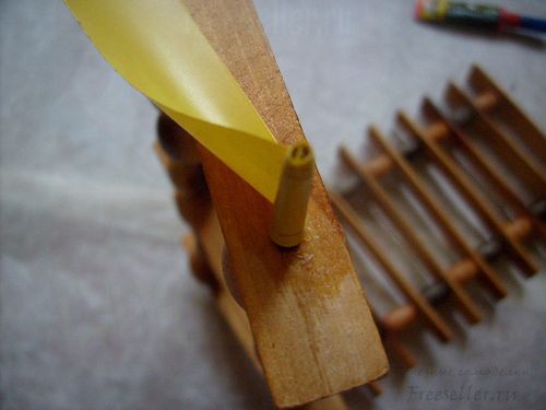 Изготовление полочки держателя для прищепок