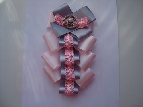 Галстук брошь для девочки своими руками