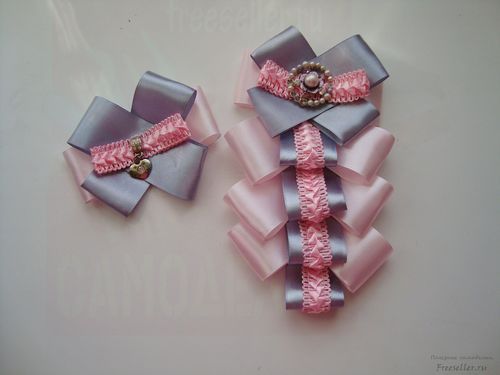 Галстук брошь для девочки своими руками