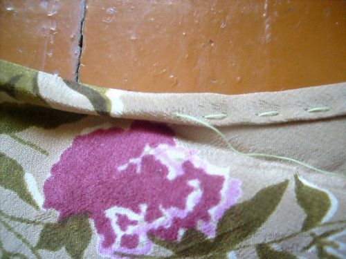 Шёлковый шарф своими руками из бабушкиного сундука.