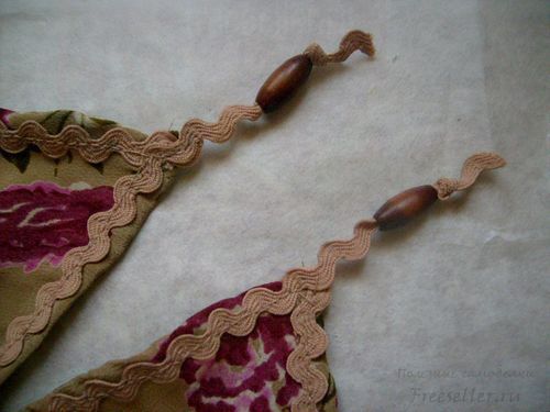 Шёлковый шарф своими руками из бабушкиного сундука.