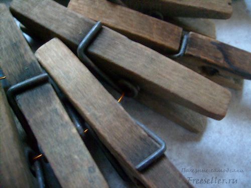 Подставка под горячее из старых прищепок своими руками